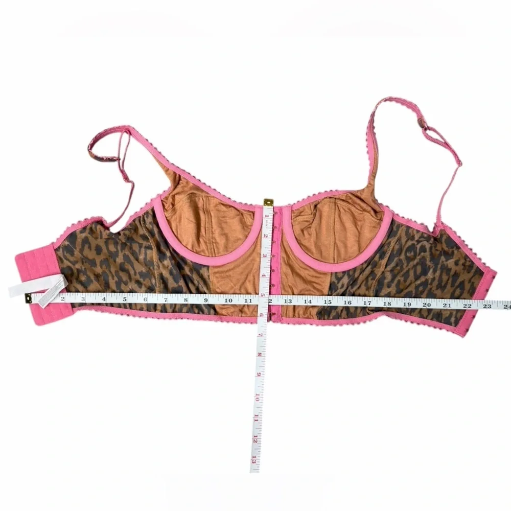 Urban Outfitters Out From Under Leopard Print Bralette